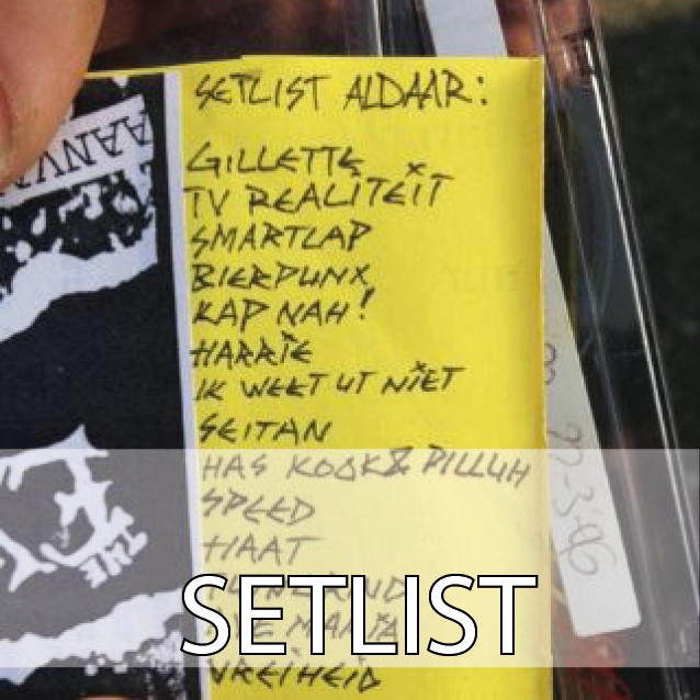 40 jaar Baroeg Setlist