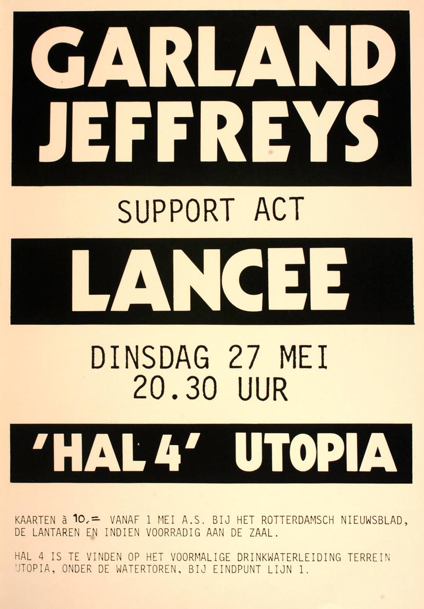 Garland Jeffreys, Lancee