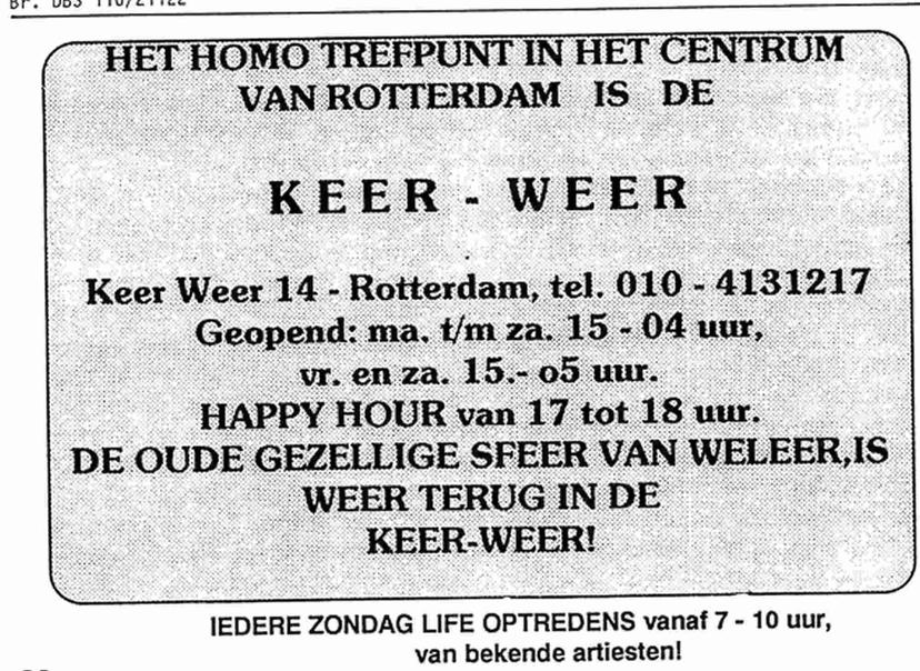 Keerweer advertentie